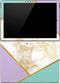 Angled Marble Surface Pro 4 Skin